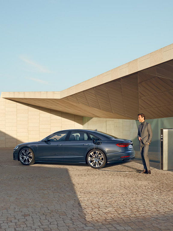 carga fuera de casa Audi A8 TFSIe