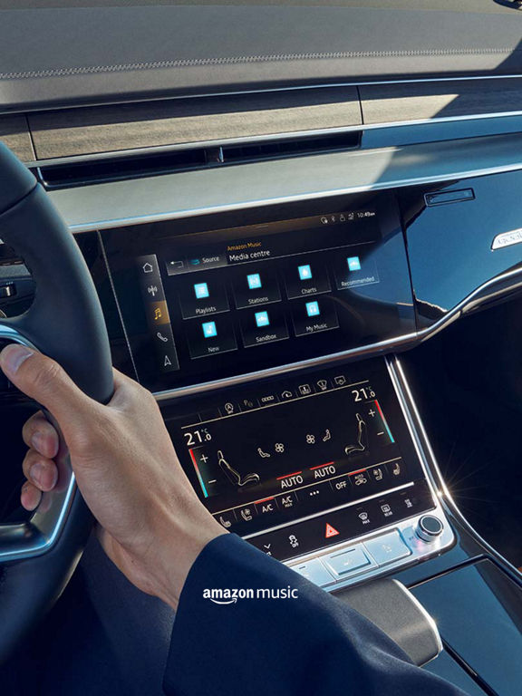 Amazon Music Audi A8 TFSIe