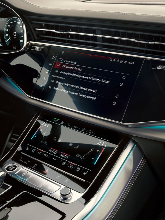 MMI-Display Audi A8 TFSI e