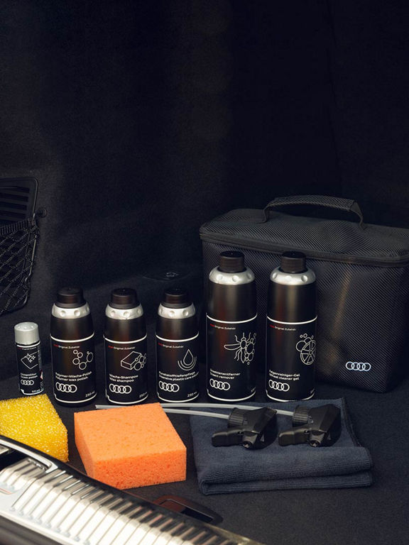 Care products bag of Audi A8