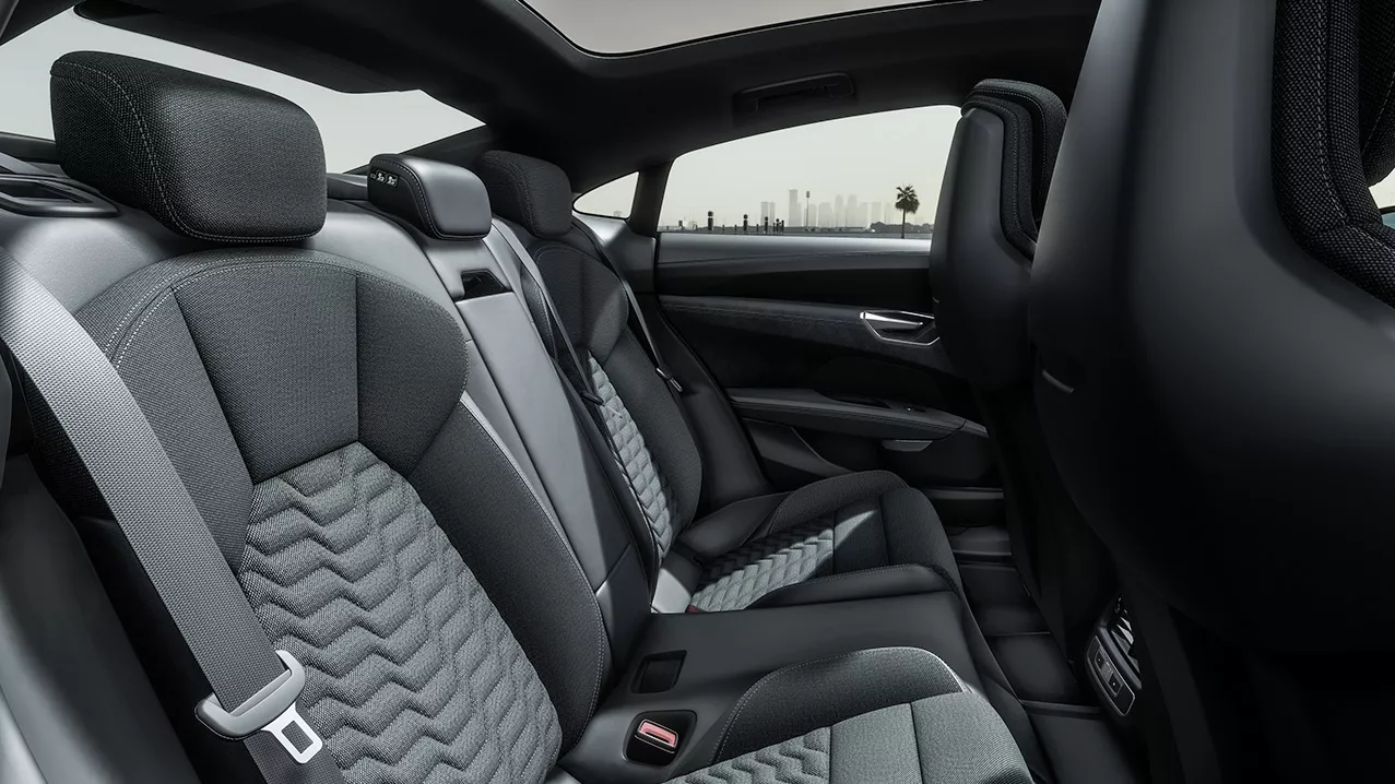 Audi e-tron GT quattro rear seats