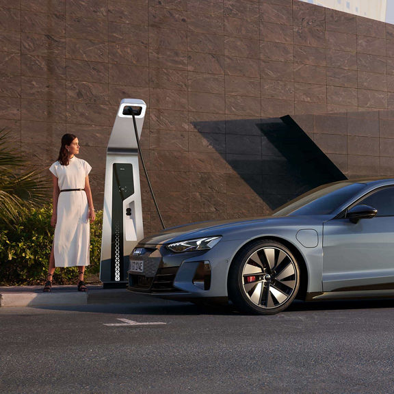 Charging situation Audi e-tron GT