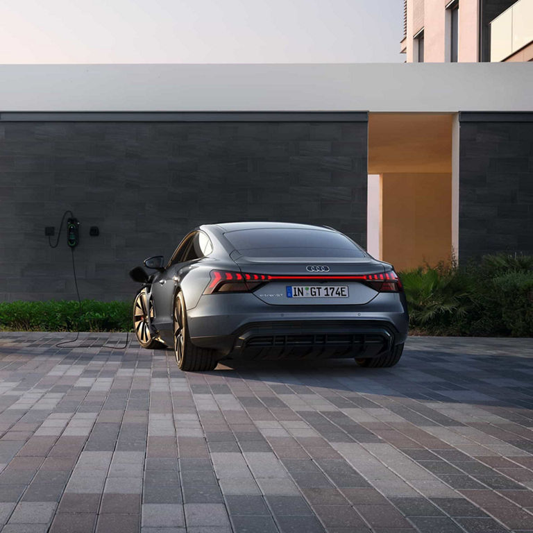 Charging situation Audi e-tron GT