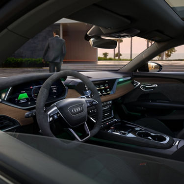 Audi e-tron GT interior