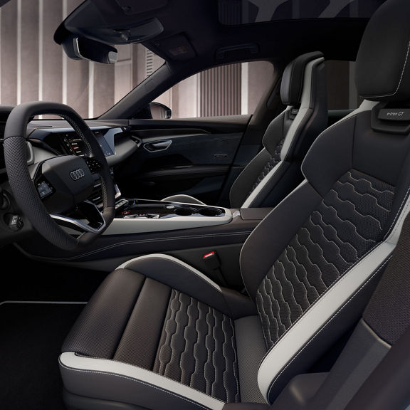 Audi e-tron GT quattro interior with Audi exclusive