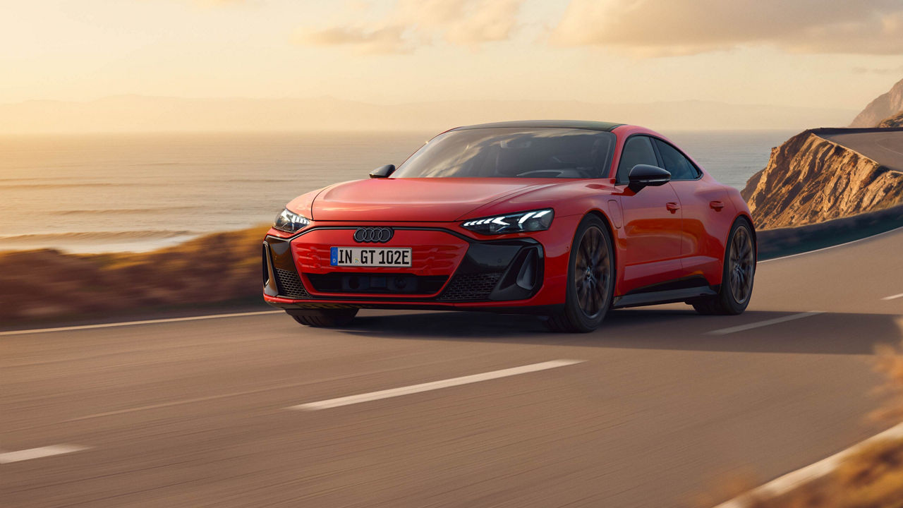 De nieuwe Audi e-tron GT quattro