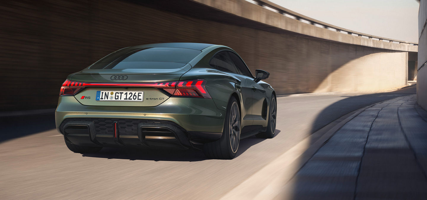 Audi GT Audi RS e-Tron GT Rear View