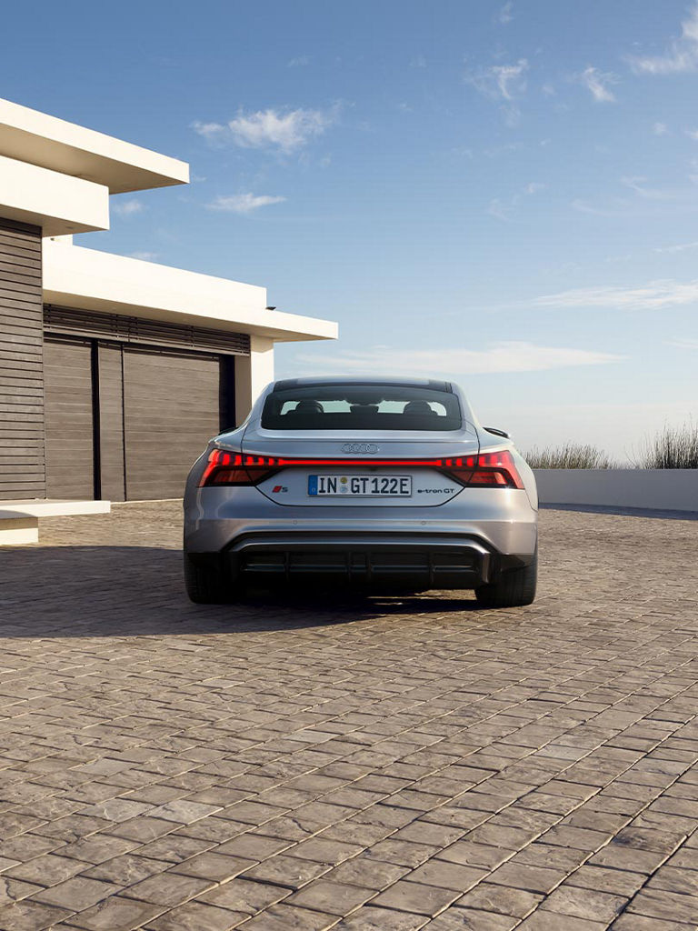 Audi S e-tron GT rear view