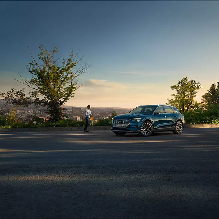 Convenient and networked: the e-tron charging system connect²