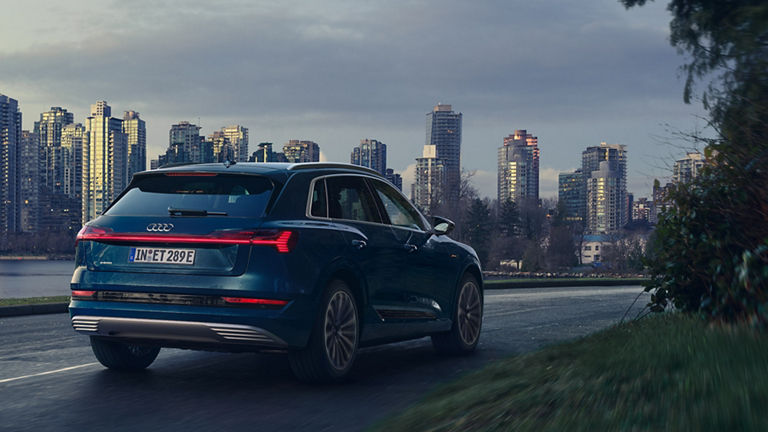 Audi e-tron Heck