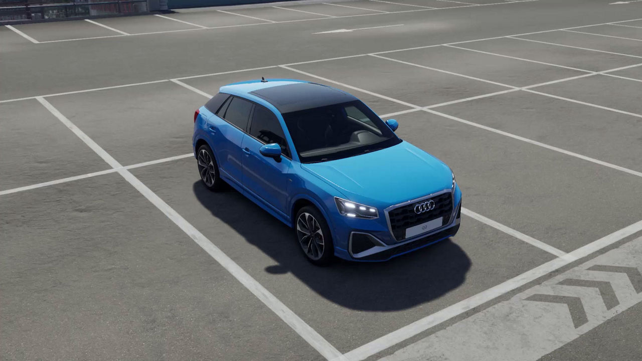 Audi Q2 mit Audi exclusive Lack