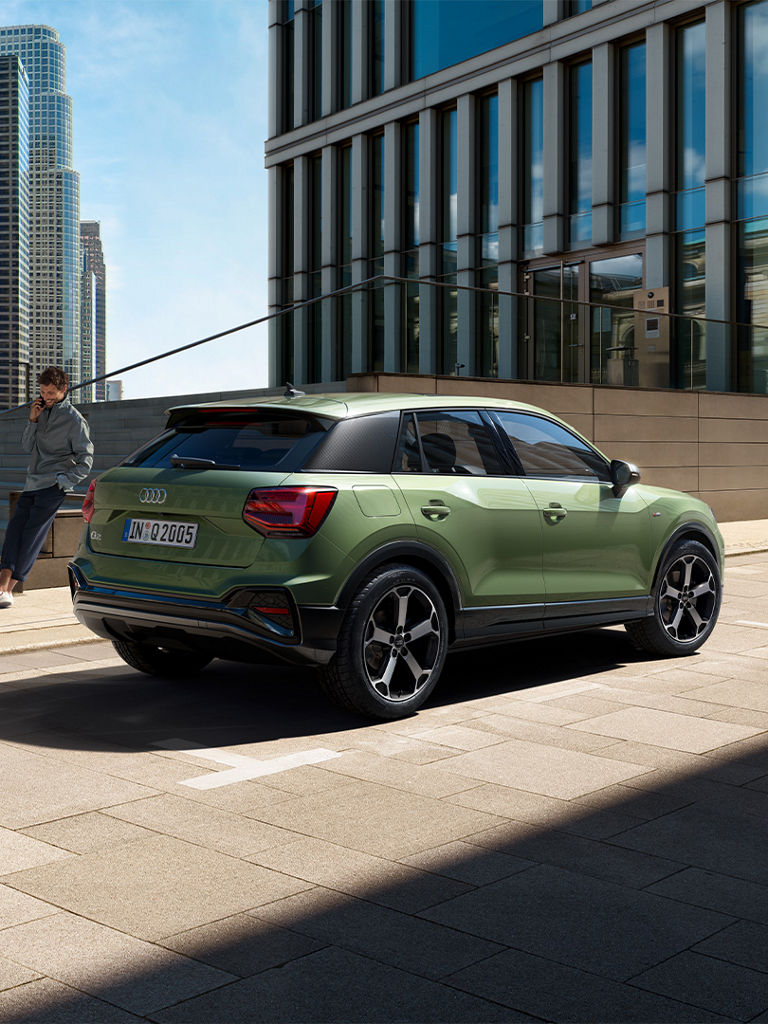 Audi Q2 tagantvaade