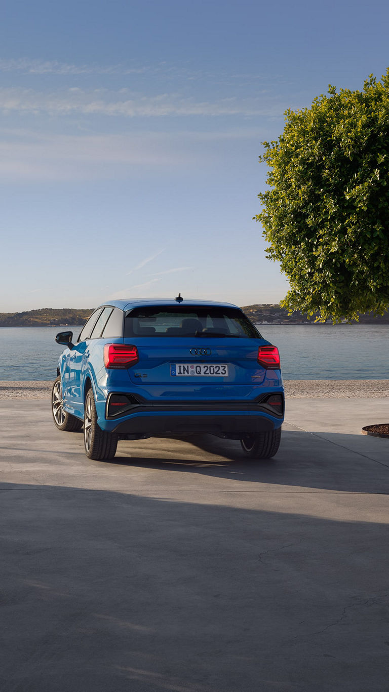 Audi Q2 tagantvaade