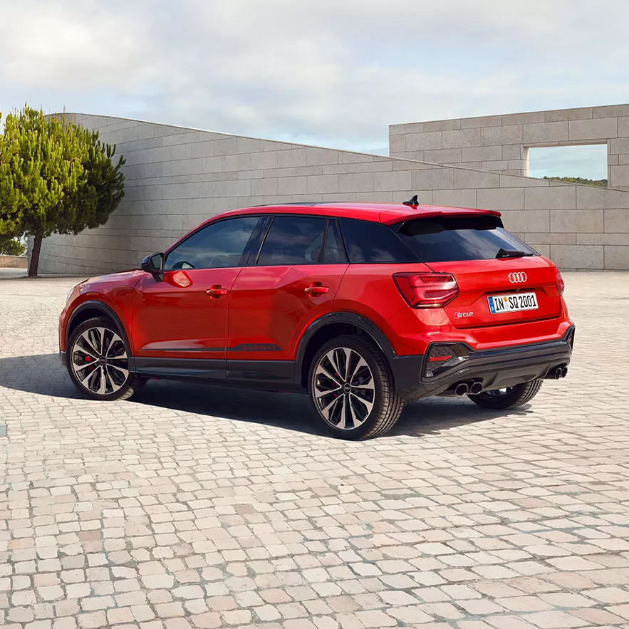  Seitenansicht des Audi SQ2