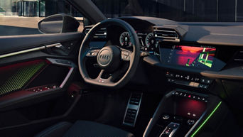 Cockpit view with Audi Themes 