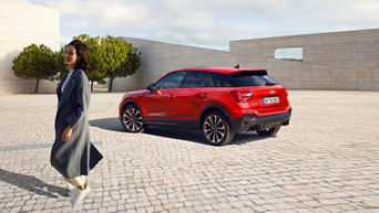 side view Audi SQ2 TFSI