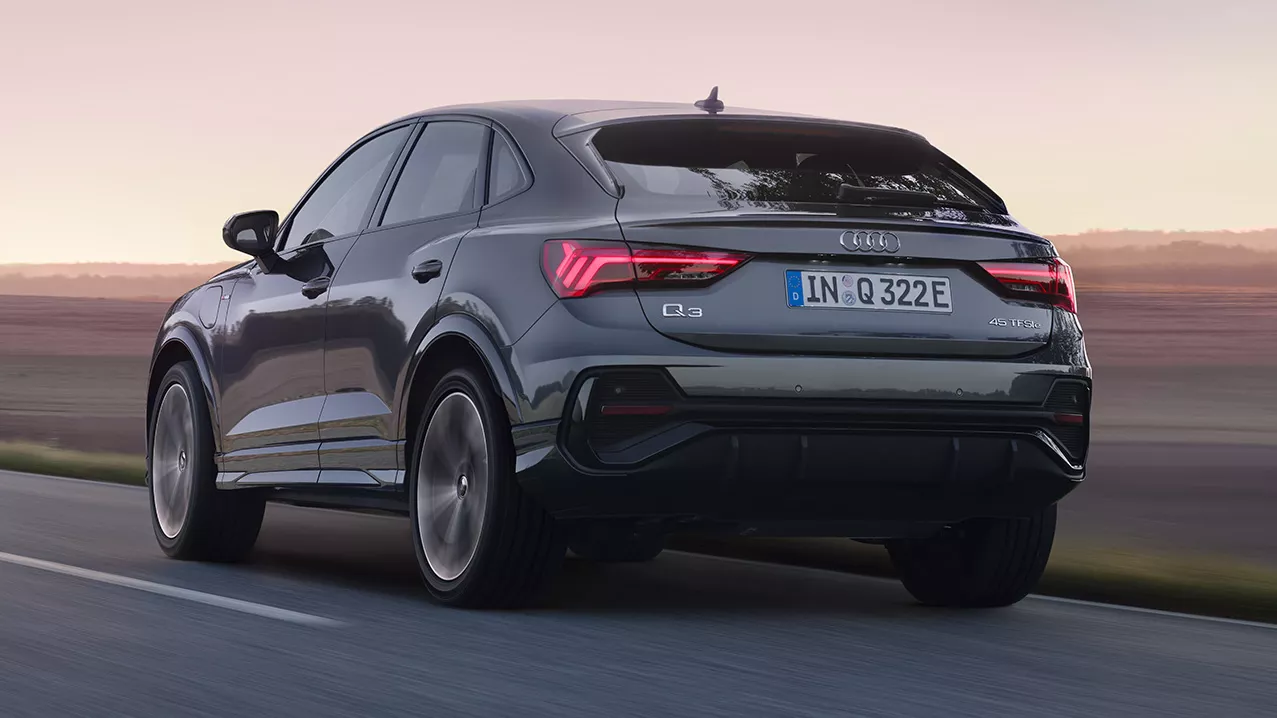 Audi Q3 Sportback TFSI e rear