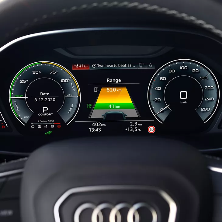 Audi Q3 Sportback TFSIe Audi virtual cockpit