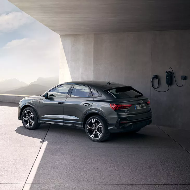 Home charging situation Audi Q3 Sportback TFSI e