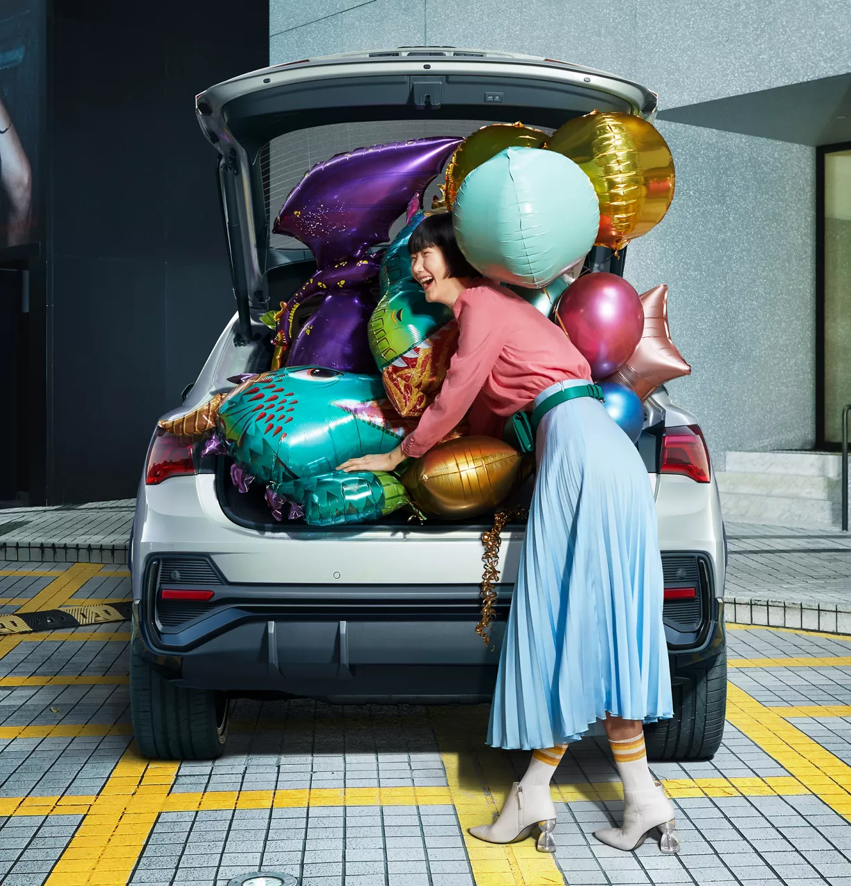 medidas maletero Audi Q3 Sportback