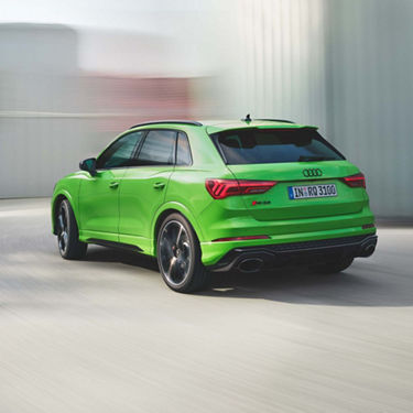 Audi RS Q3 dynamic side view