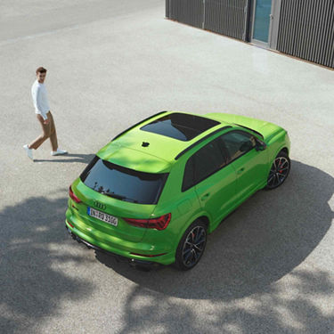 Top view Audi RS Q3