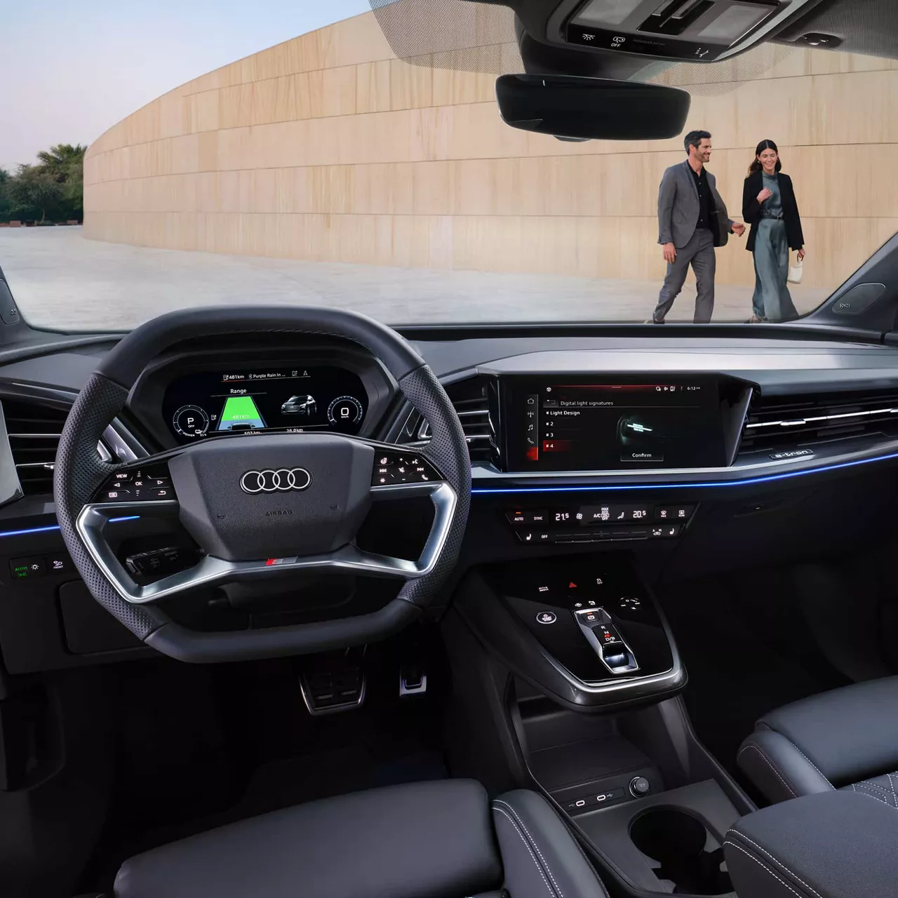 interior q4 e tron