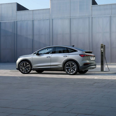 Audi Q4 Sportback e-tron charging