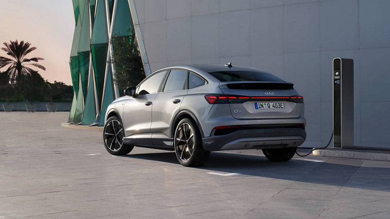Audi Q4 e-tron Sportback rear