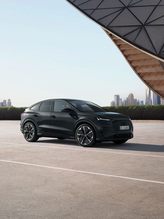 Side view Q4 e-tron Sportback