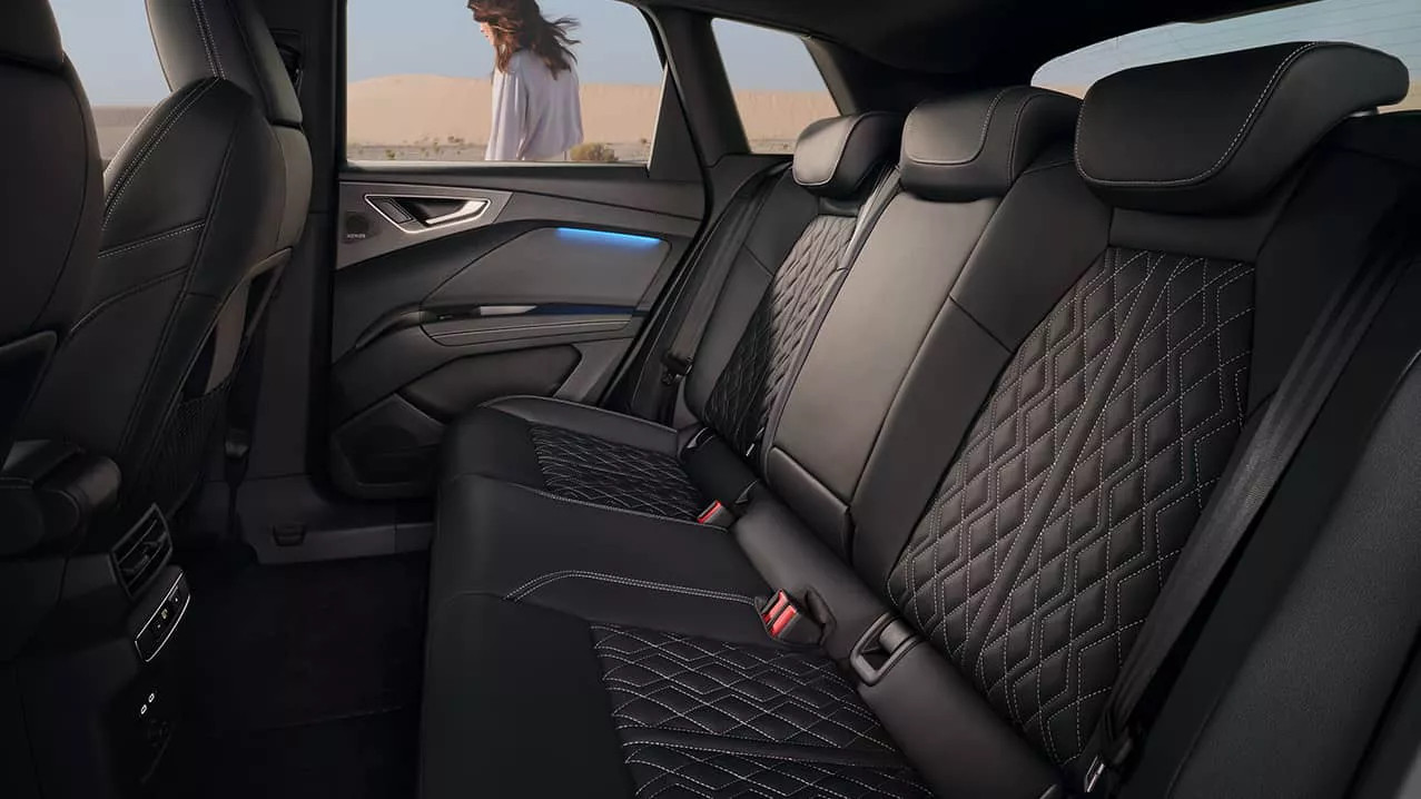 Segunda fila Audi Q4 e-tron