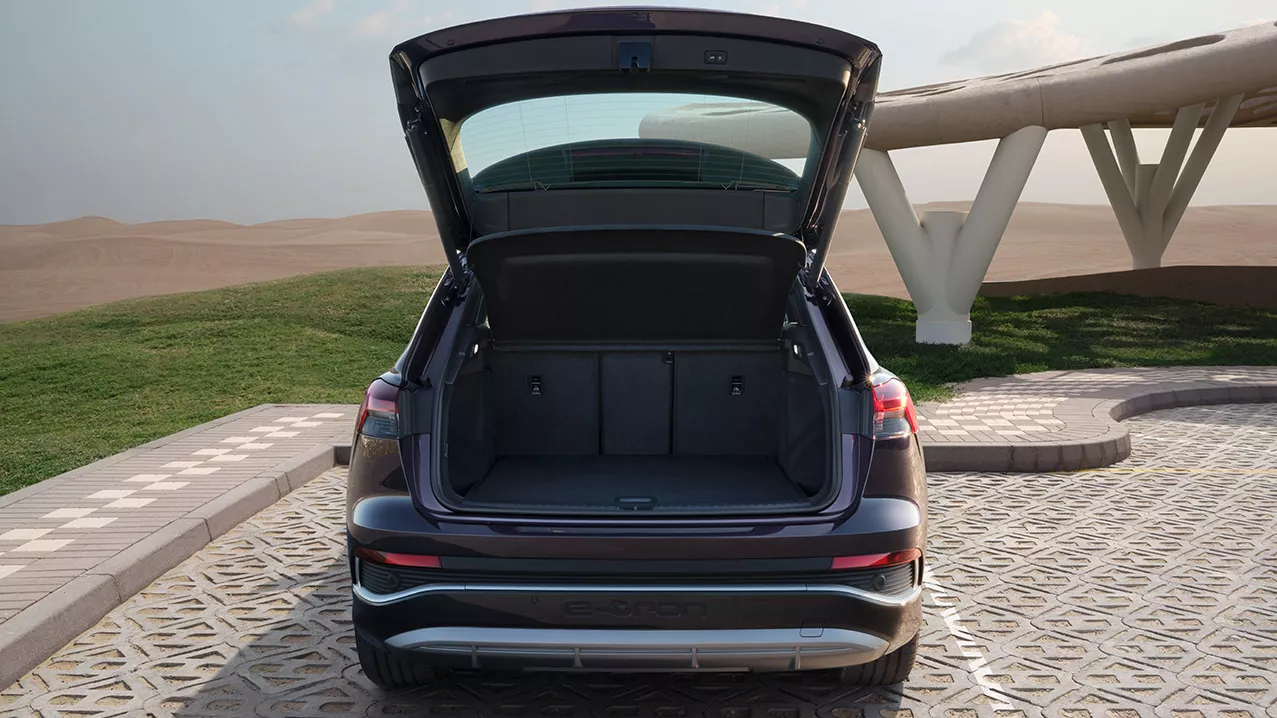 Segunda fila Audi Q4 e-tron