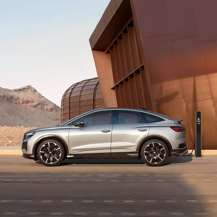 The Audi Q4 Sportback e-tron
