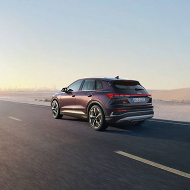 Driving situation Audi Q4 e-tron