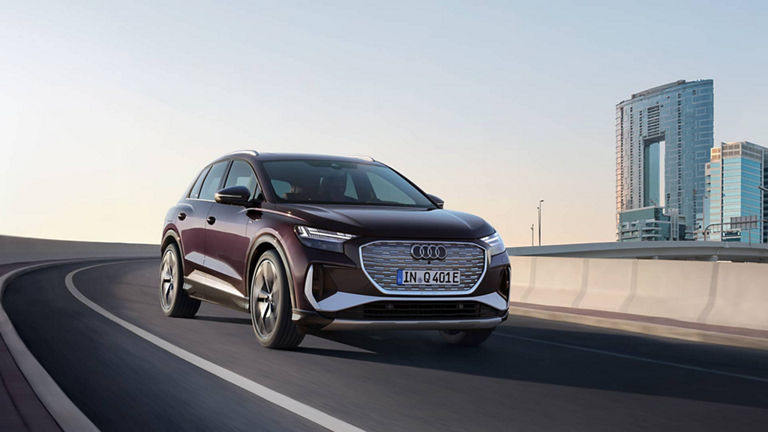 Dynamischer Fahrschuss Audi Q4 e-tron