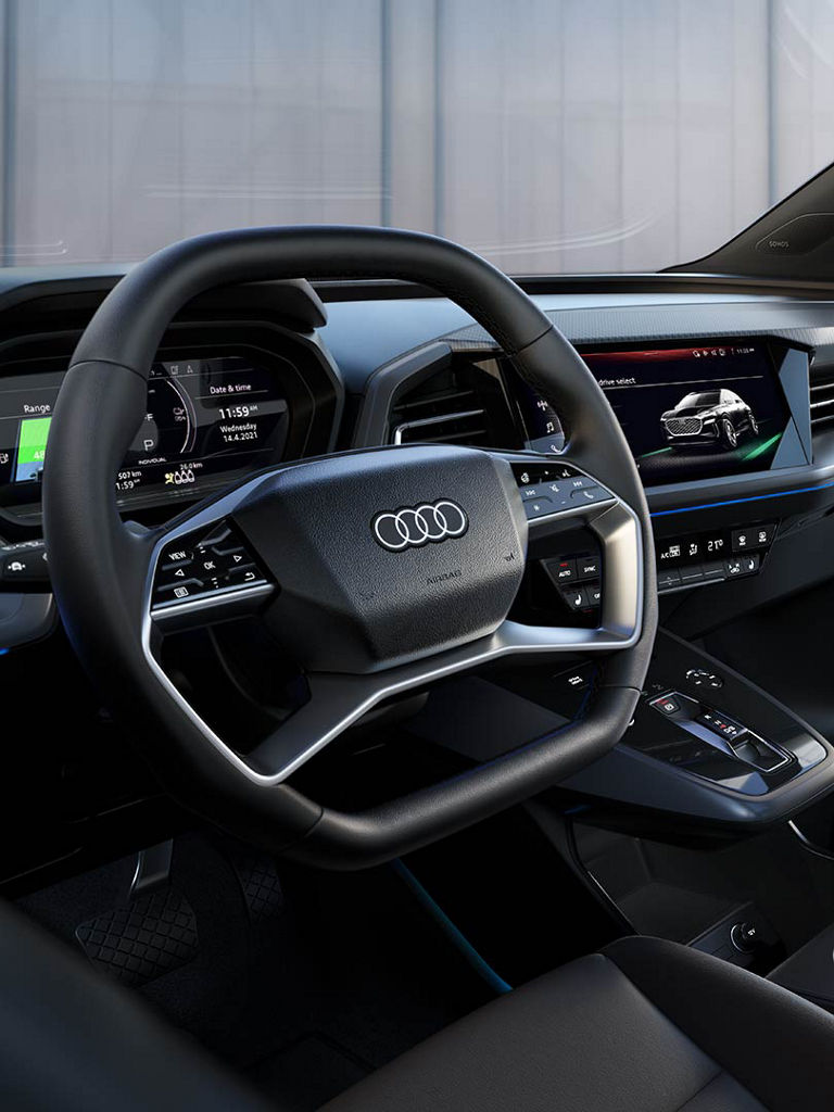 Control panel Audi Q4 e-tron