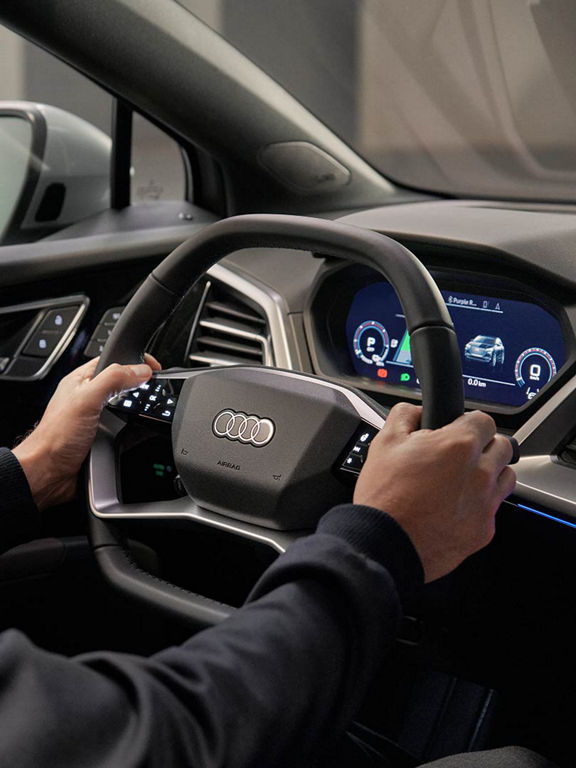 Sport leather steering wheel Audi Q4 e-tron