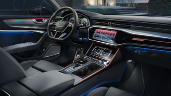 Cockpit view with Audi Themes 