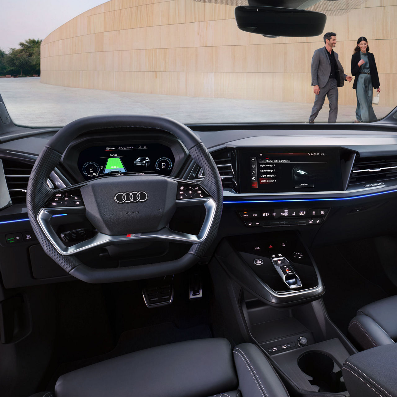 Audi q4 e tron interior discount