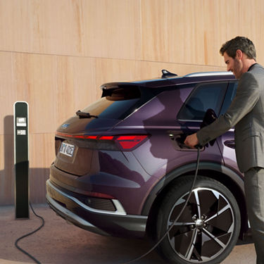 charging station Audi Q4 e-tron