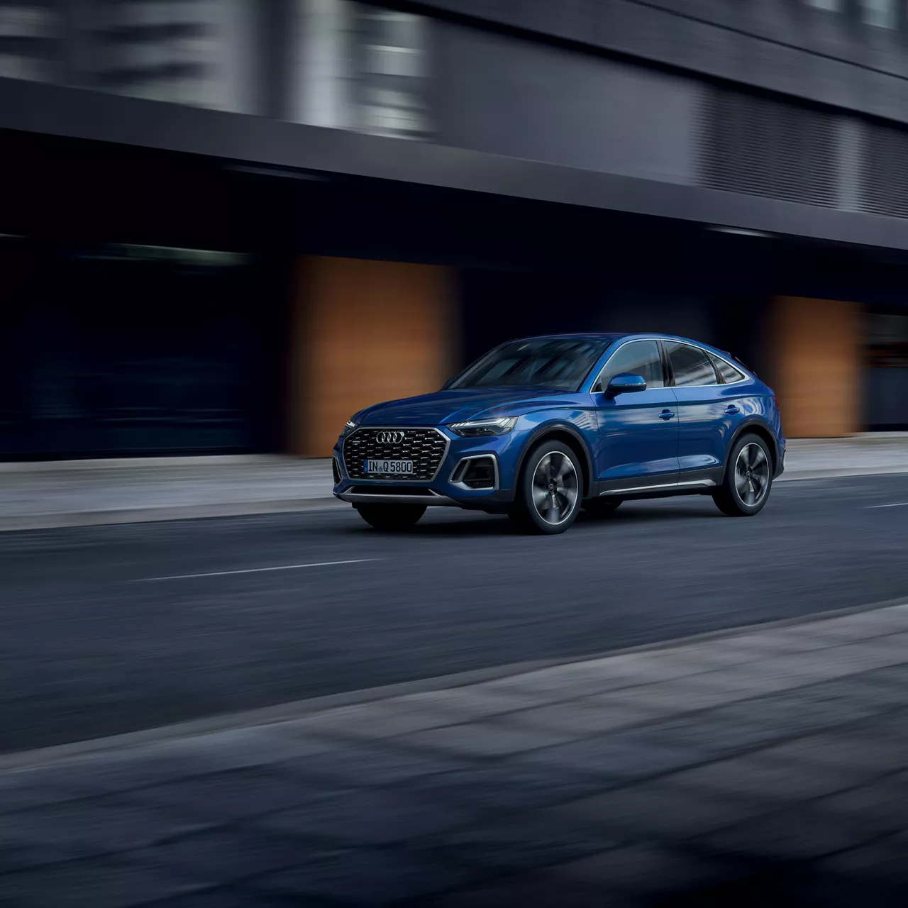 delantera del Audi Q5 Sportback