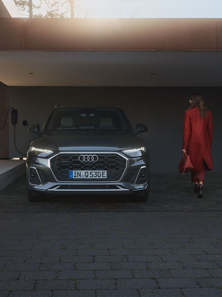 Thuis laden Audi Q5 TFSI e