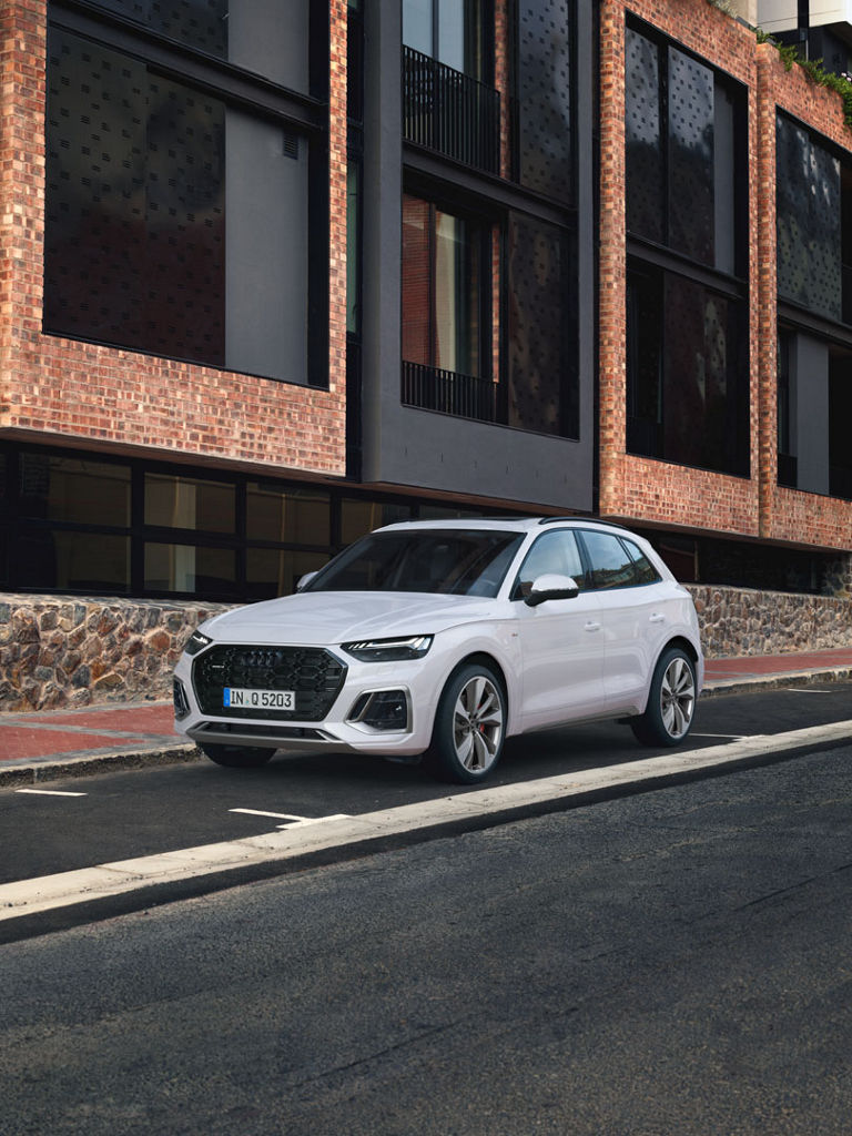 Side rear view Audi Q5
