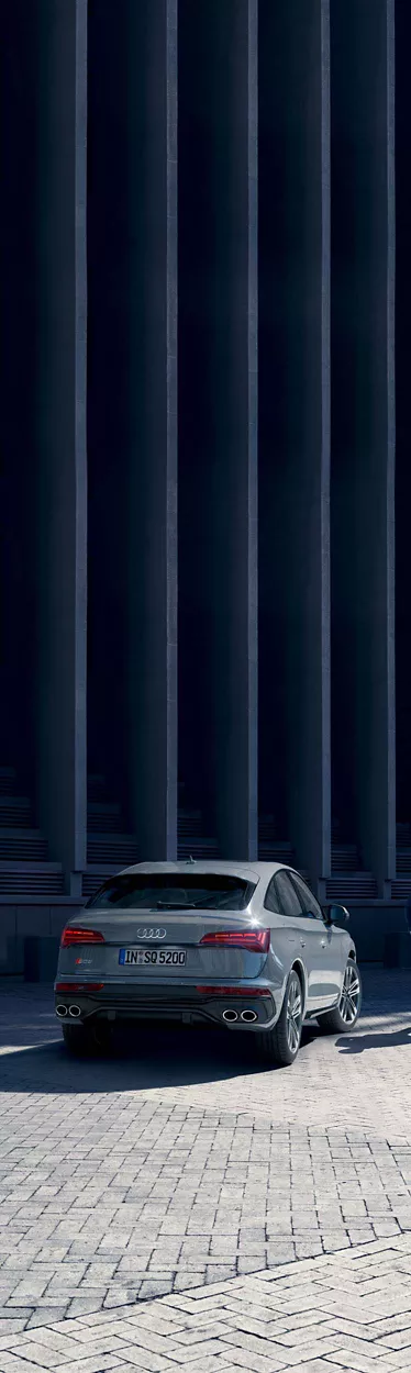 Close-up Back Audi SQ5 Sportback
