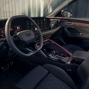Intérieur sportif de l'Audi SQ5 Sportback