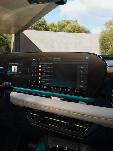 View MMI system with Audi Application Store