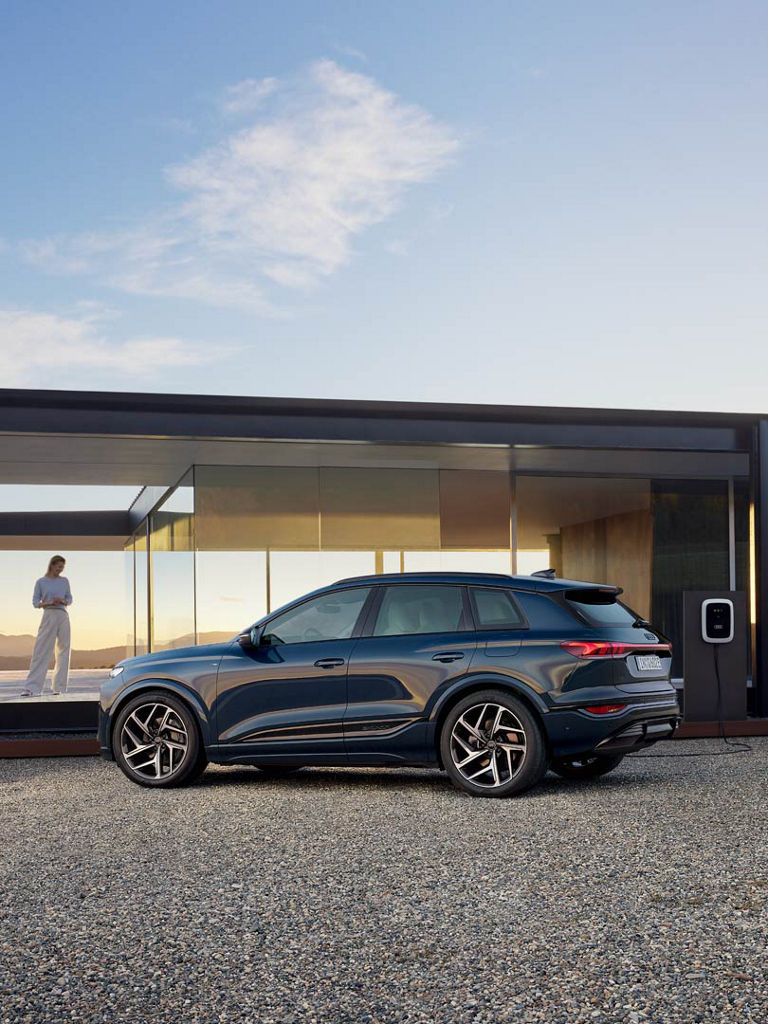 Ricarica domestica per Audi Q6 SUV e-tron