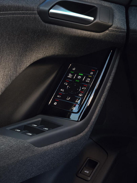 Foto del interior del SUV eléctrico Audi Q6 Sportback e-tron.