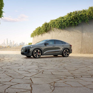 Audi Q6 Sportback e-tron seitenansicht