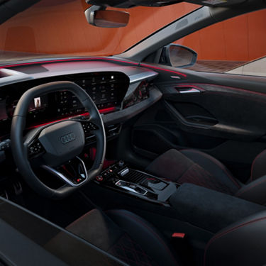 View cockpit Audi SQ6 SUV e-tron